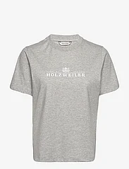 HOLZWEILER - Penny Print Tee - t-krekli - lt. grey mix - 0