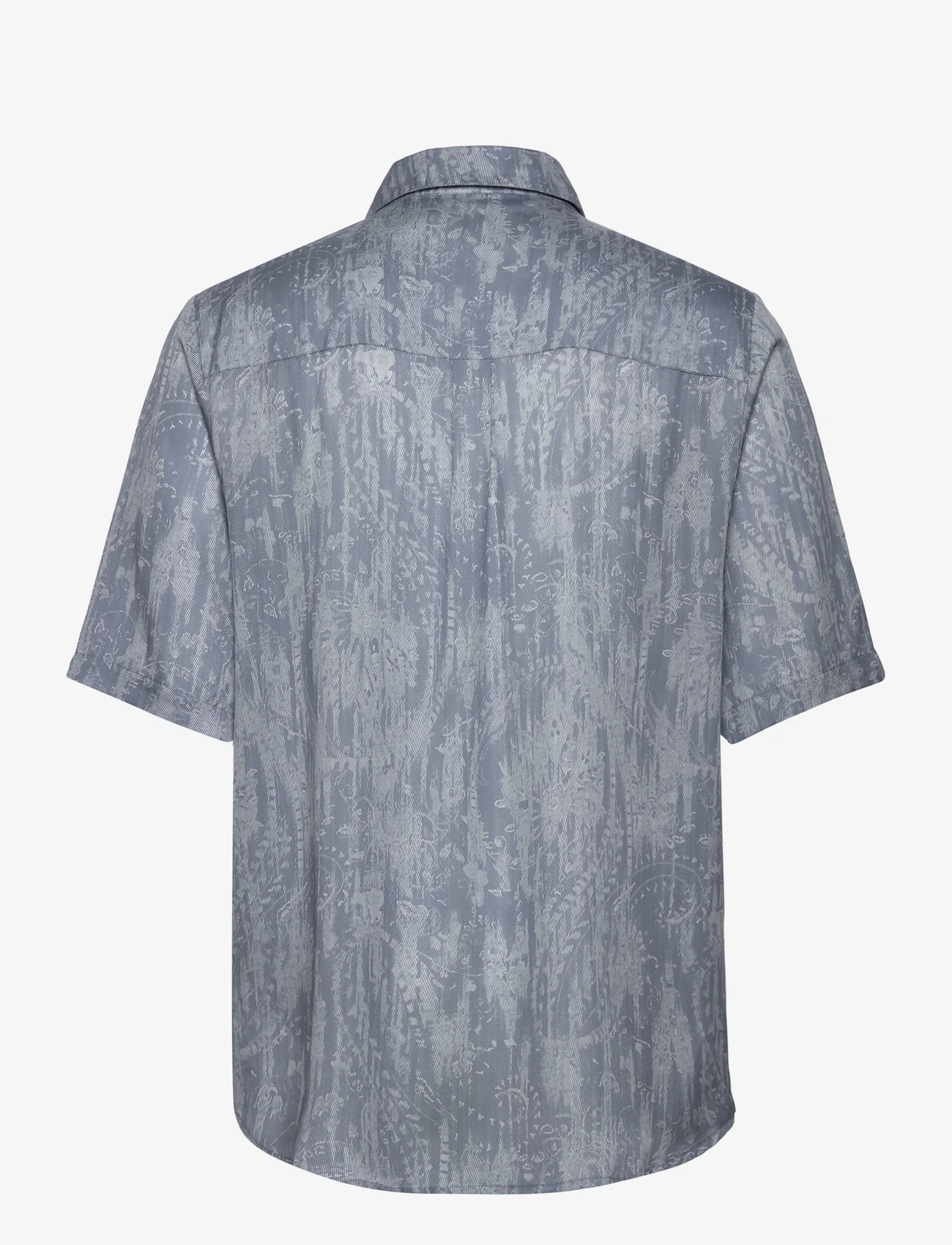 HOLZWEILER - Wiki Print Shirt - short-sleeved t-shirts - blue mix - 1