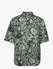 HOLZWEILER - Wiki Print Shirt - short-sleeved t-shirts - green mix - 0