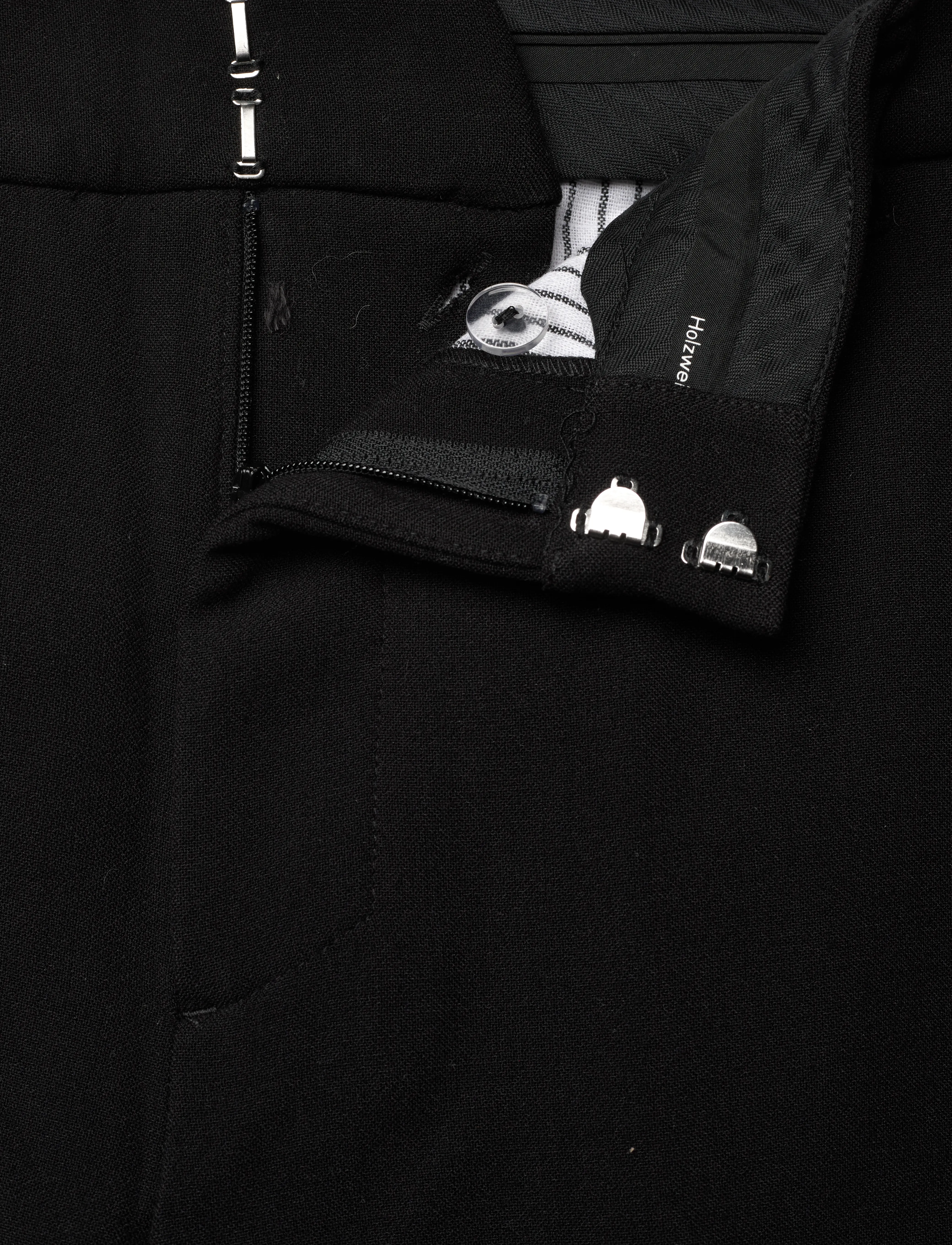HOLZWEILER - Stanley Formal Trousers - black - 3