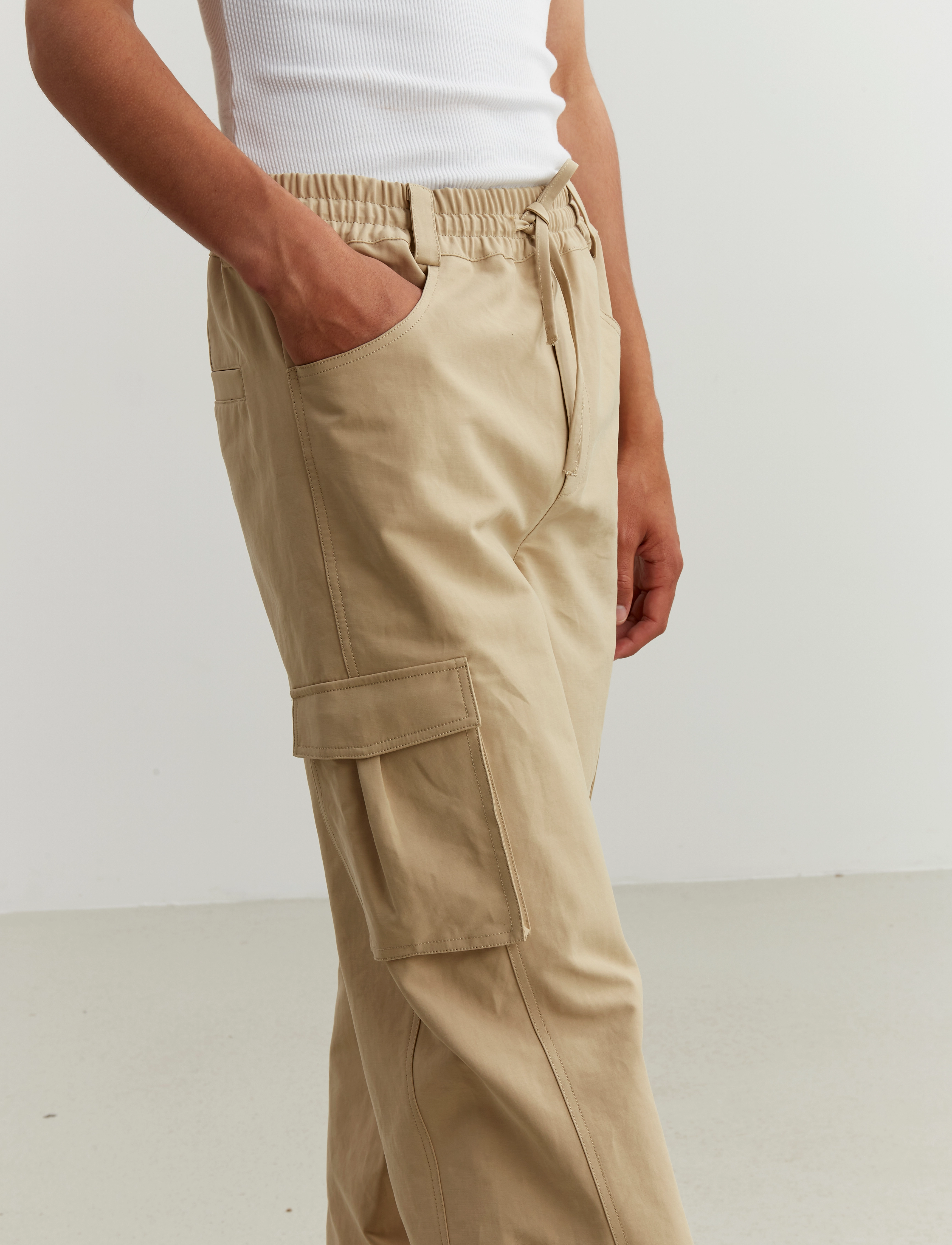 HOLZWEILER - Tribeca Cargo Trousers - cargobukser - beige - 4