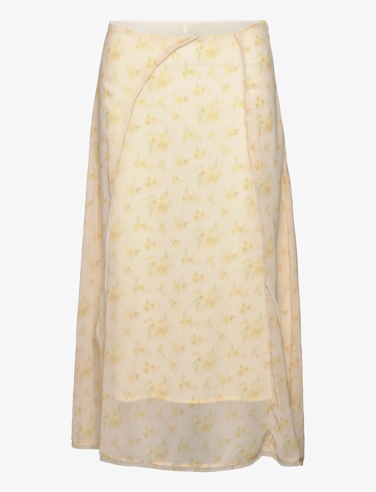 HOLZWEILER - Ivy Print Skirt - festtøj til outletpriser - yellow mix - 0