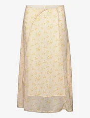 HOLZWEILER - Ivy Print Skirt - festtøj til outletpriser - yellow mix - 0