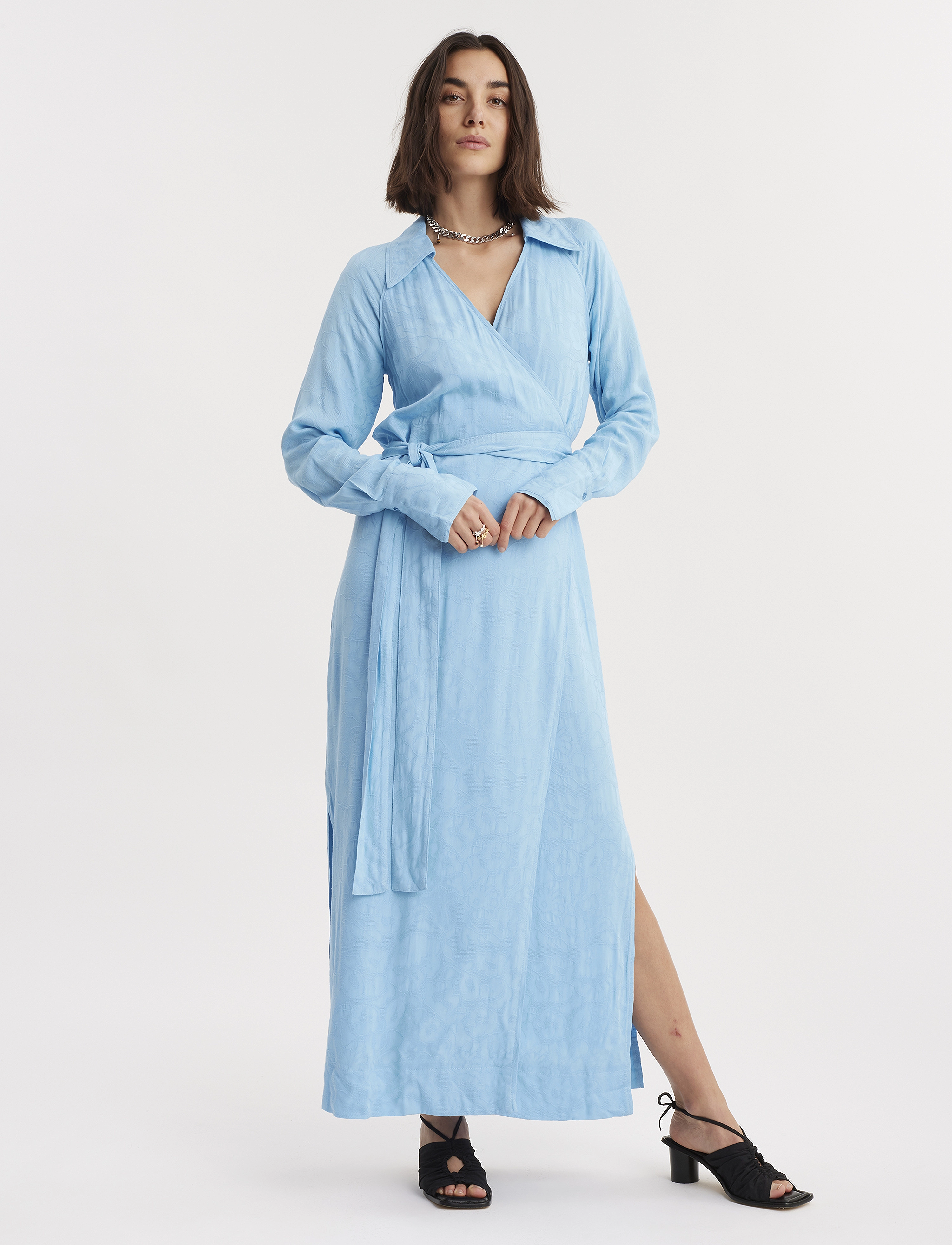 HOLZWEILER Wander Dress - Kleidung - BLUE / blue