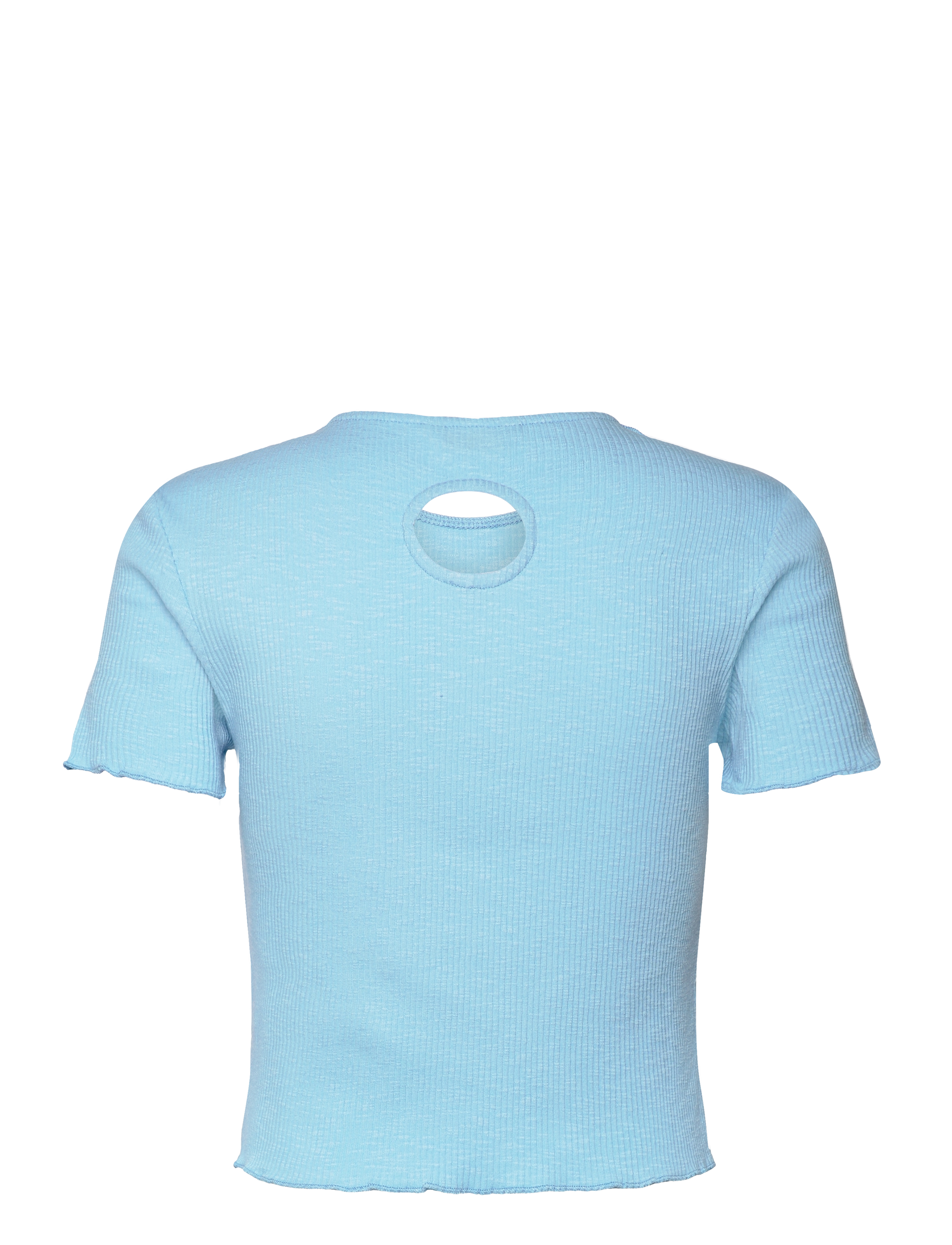 HOLZWEILER - Tree Cropped Tee - crop tops - blue - 1