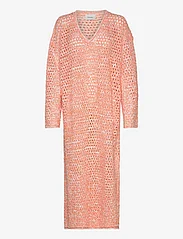 HOLZWEILER - Frida Crochet Dress - adītas kleitas - orange mix - 0