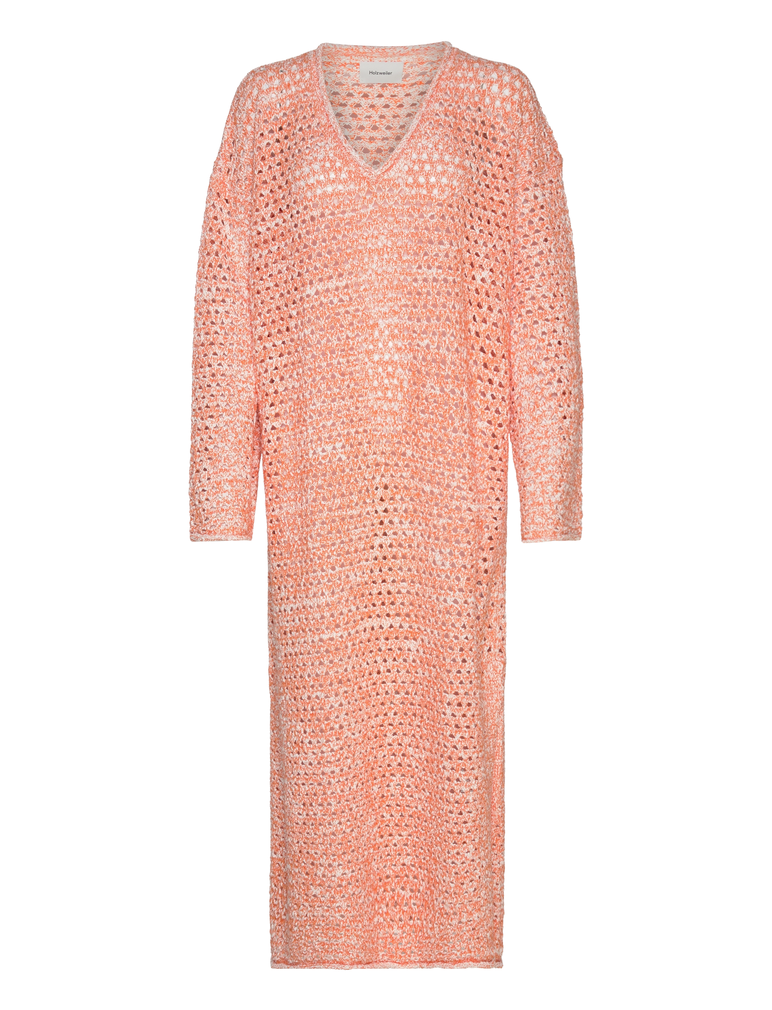 HOLZWEILER Frida Crochet Dress - Kjoler - ORANGE MIX / coral