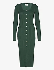 HOLZWEILER - Tanya Knit Dress - stramme kjoler - dk. green - 0