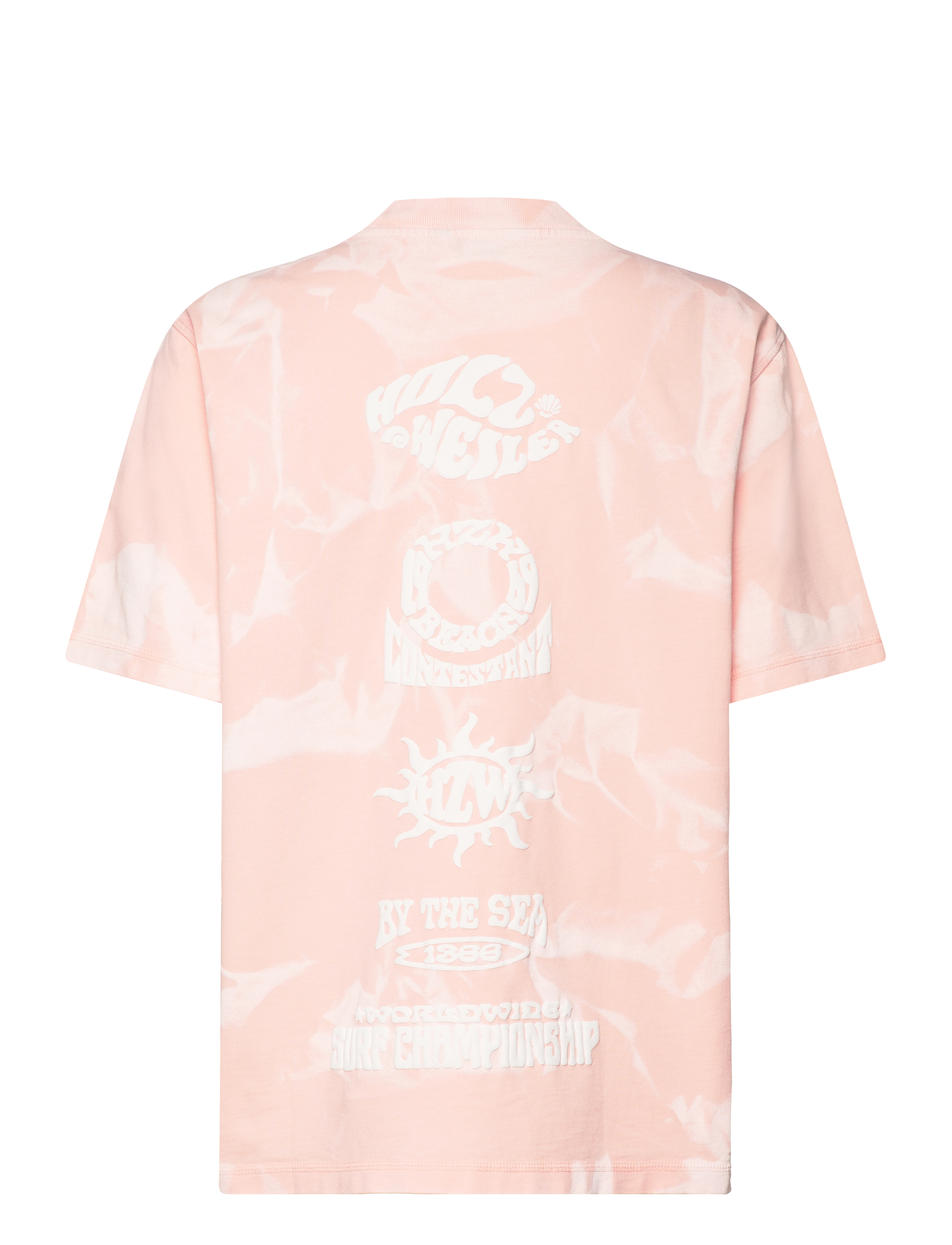 HOLZWEILER - Kjerag Logos Tee - lt. pink mix - 1