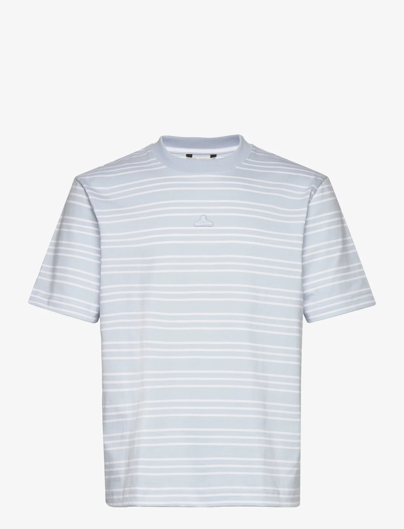 HOLZWEILER - M. Hanger Striped Tee - kortärmade t-shirts - blue mix - 0