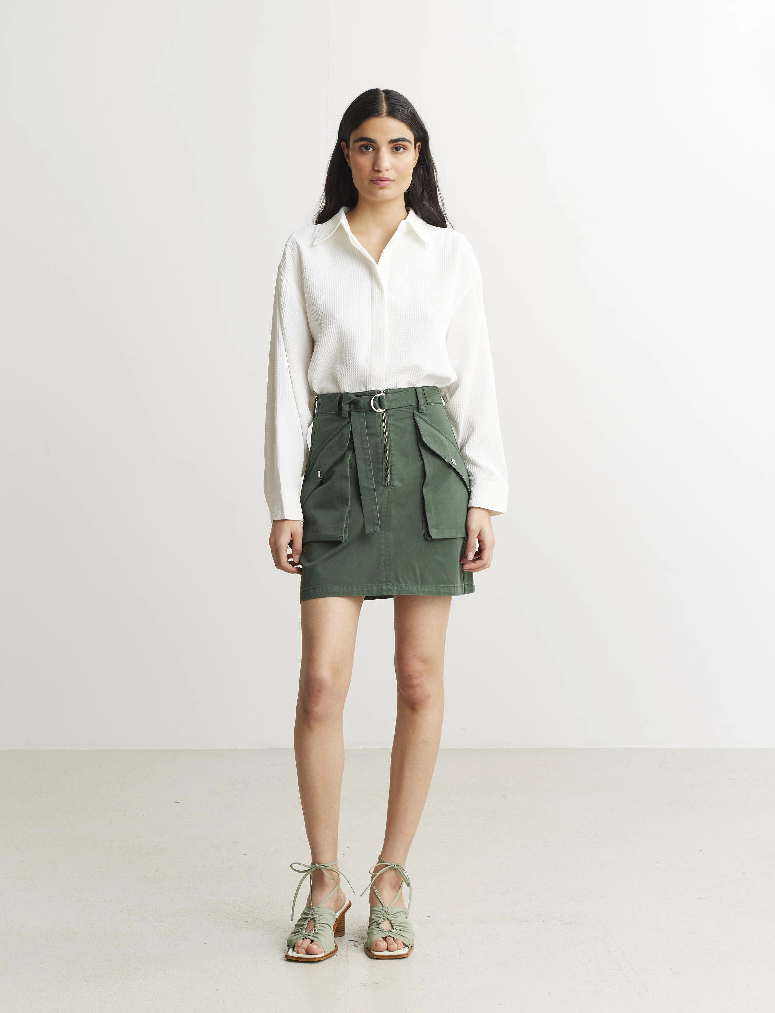 HOLZWEILER - Brita Skirt - green - 4