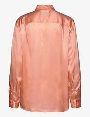 HOLZWEILER - Blaou Silk Shirt - long-sleeved shirts - pink - 1