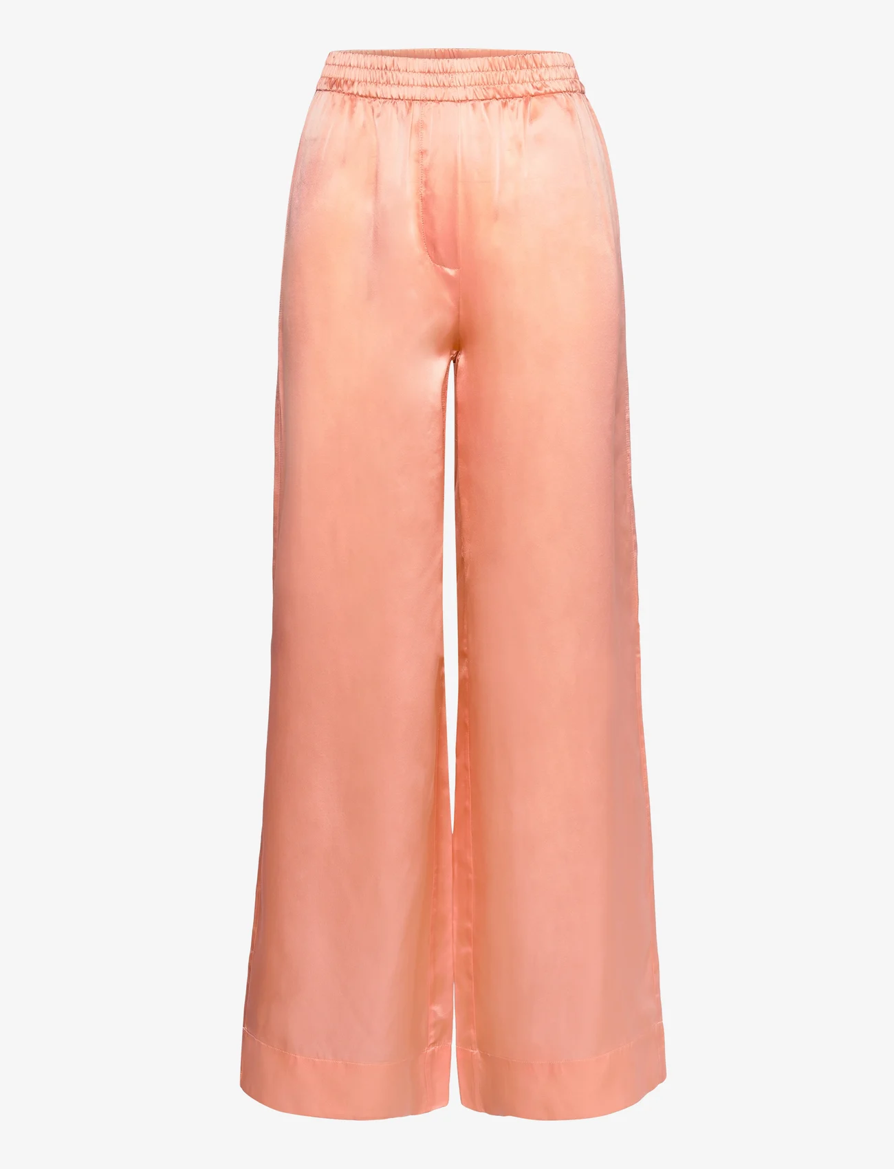 HOLZWEILER - Luka Silk Trouser - festkläder till outletpriser - pink - 0