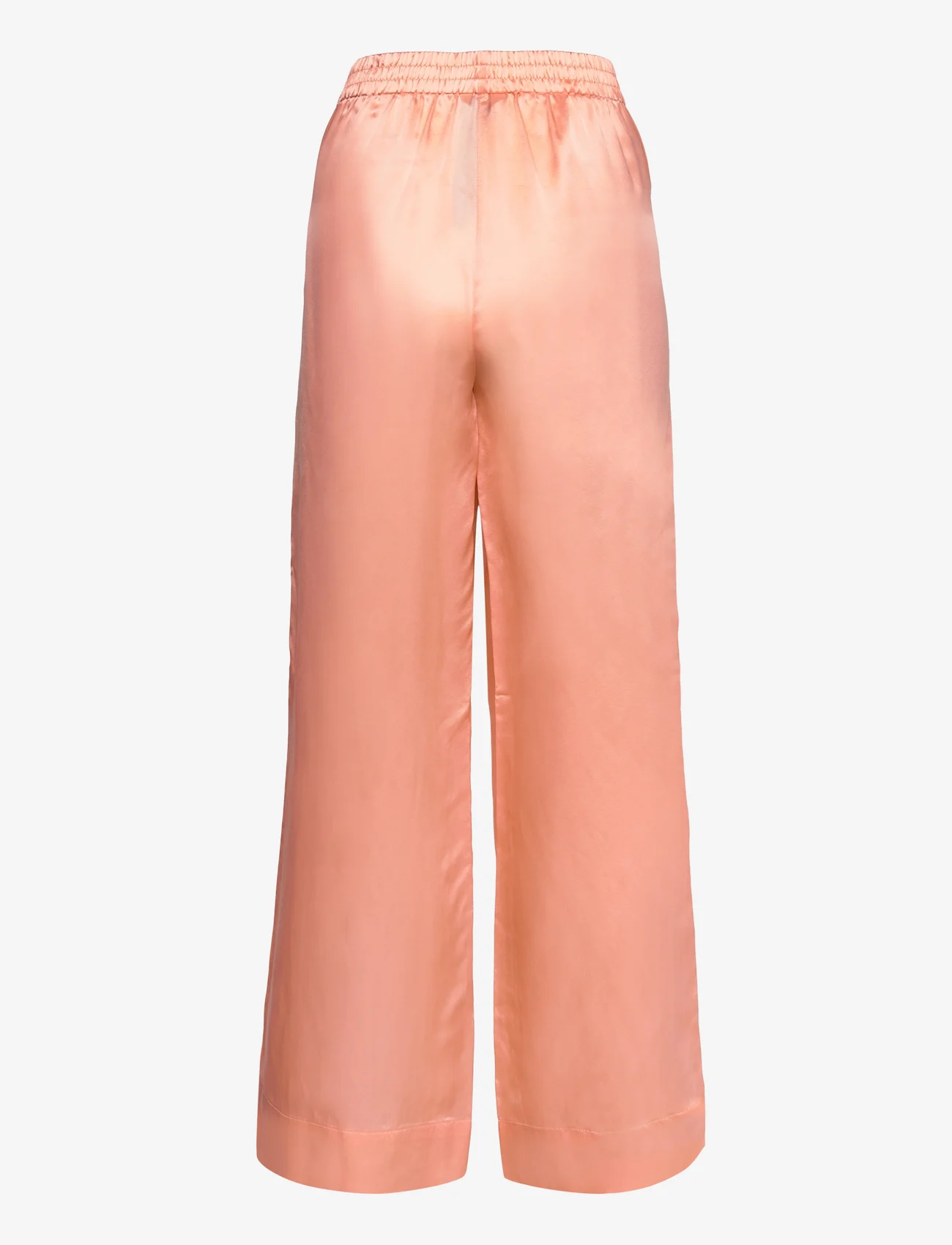 HOLZWEILER - Luka Silk Trouser - ballīšu apģērbs par outlet cenām - pink - 1