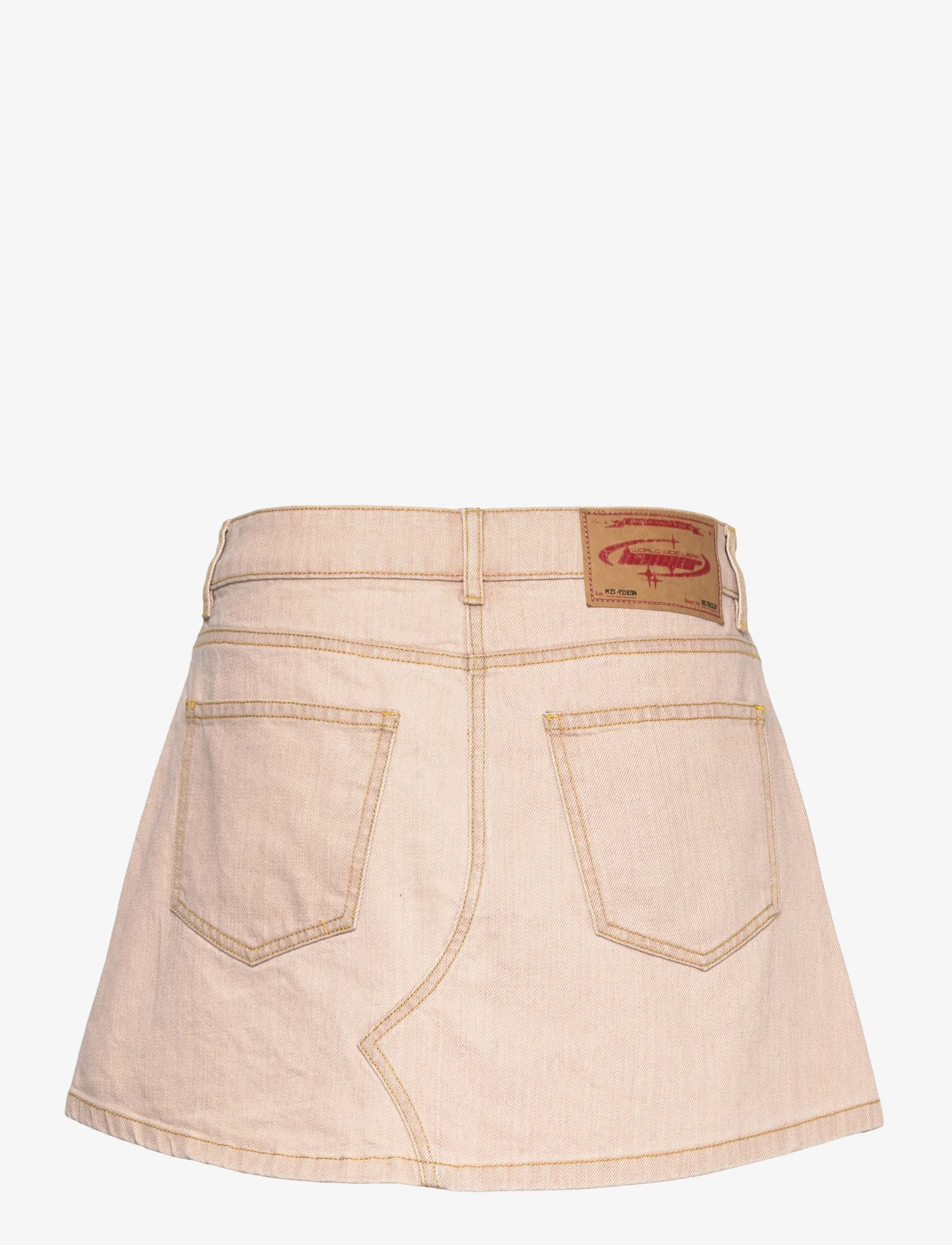 HOLZWEILER - Pluto Denim Skirt - jeansowe spódnice - lt. brown - 1