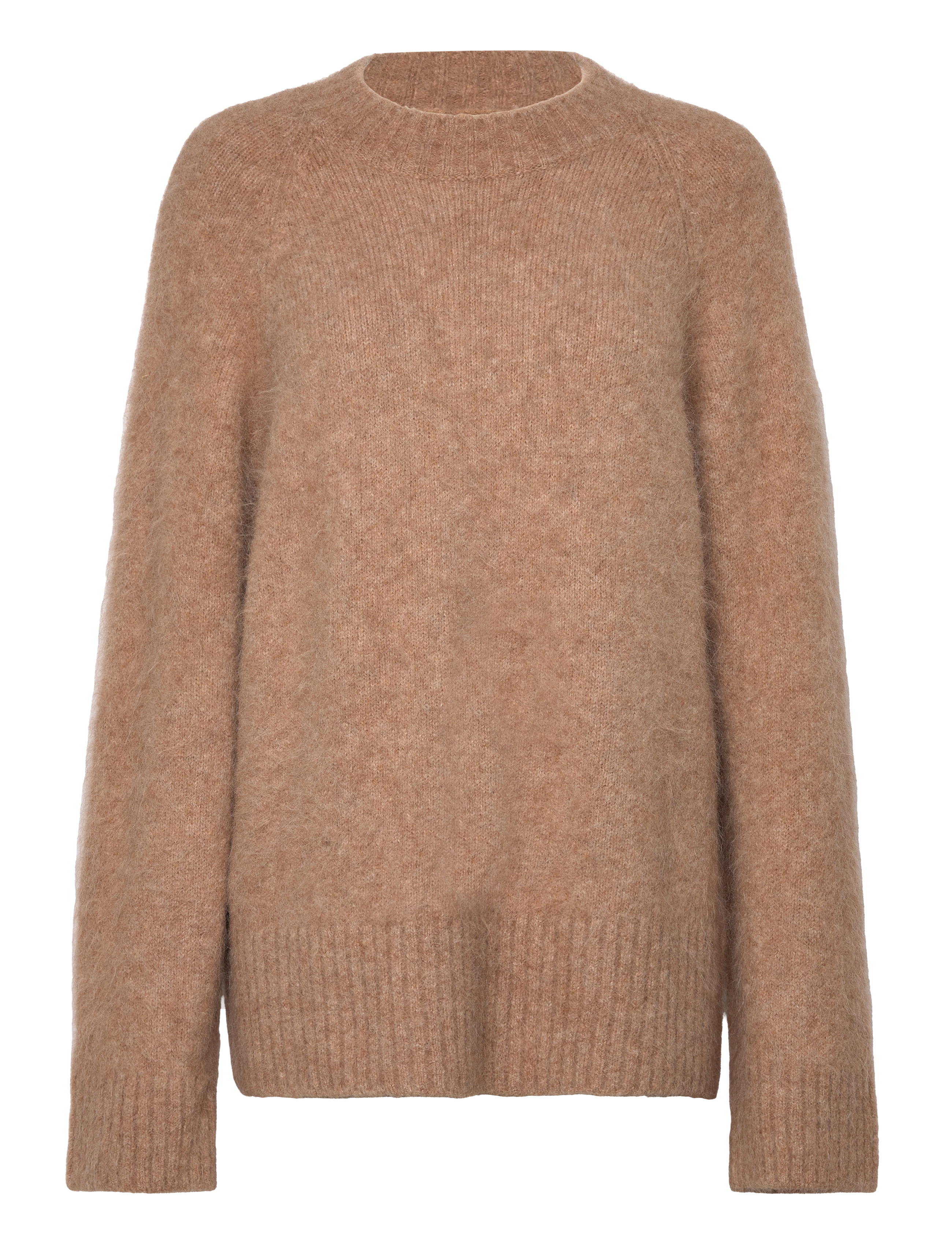 HOLZWEILER Fure Fluffy Knit Pullover Beige - XS - Damen