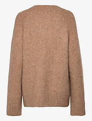 HOLZWEILER - Fure Fluffy Knit Sweater - strikkegensere - beige - 1