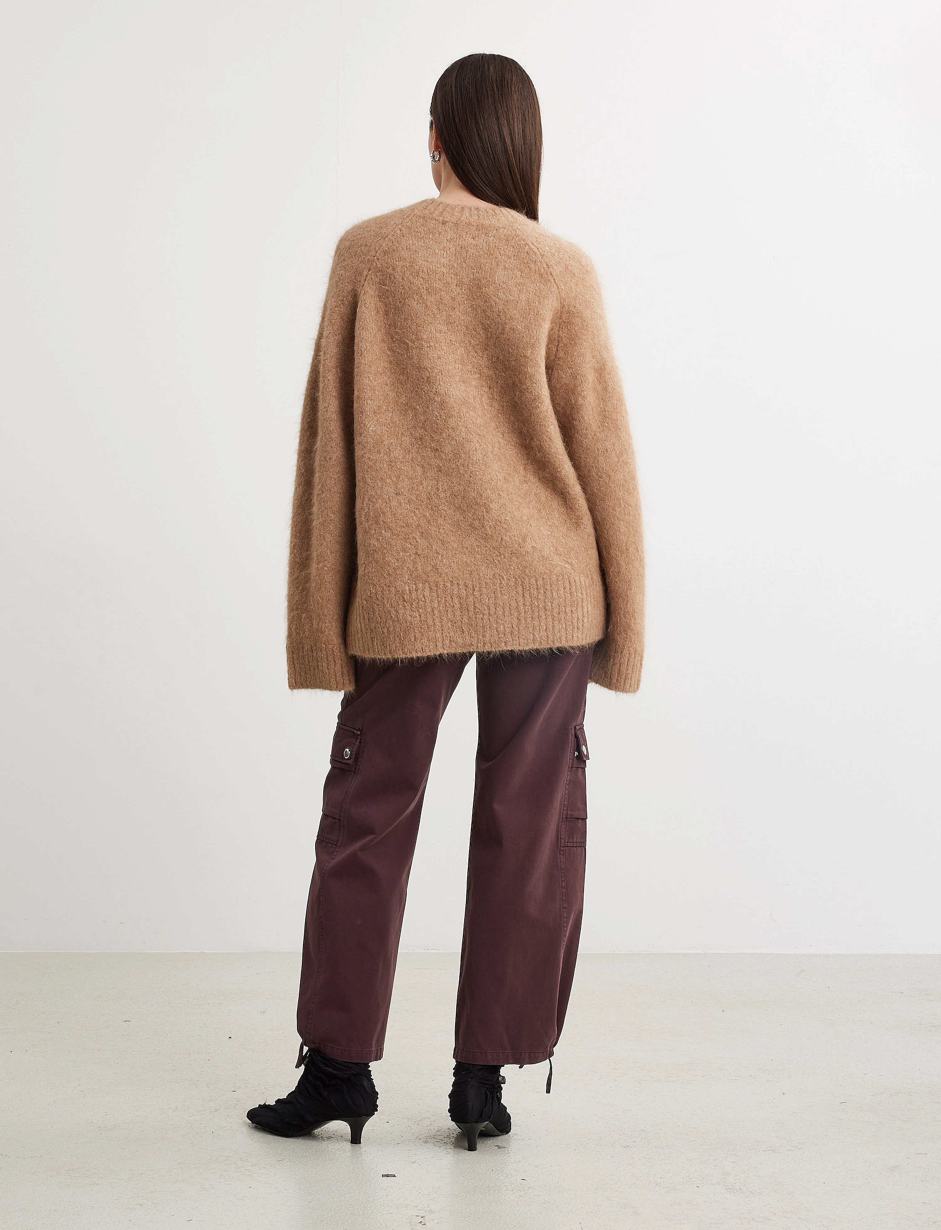HOLZWEILER - Fure Fluffy Knit Sweater - pullover - beige - 3