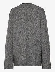 HOLZWEILER - Fure Fluffy Knit Sweater - trøjer - dk. grey - 1