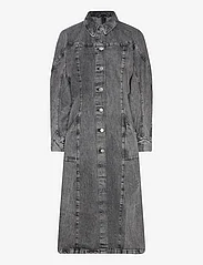 HOLZWEILER - Sousha Denim Long Coat - shirt dresses - dk. grey - 0