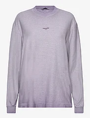 HOLZWEILER - Luring Dye Oslo LS - t-shirts & tops - lilac mix - 0