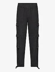 HOLZWEILER - Lopa Cargo Washed Trousers - nordic style - black washed - 0