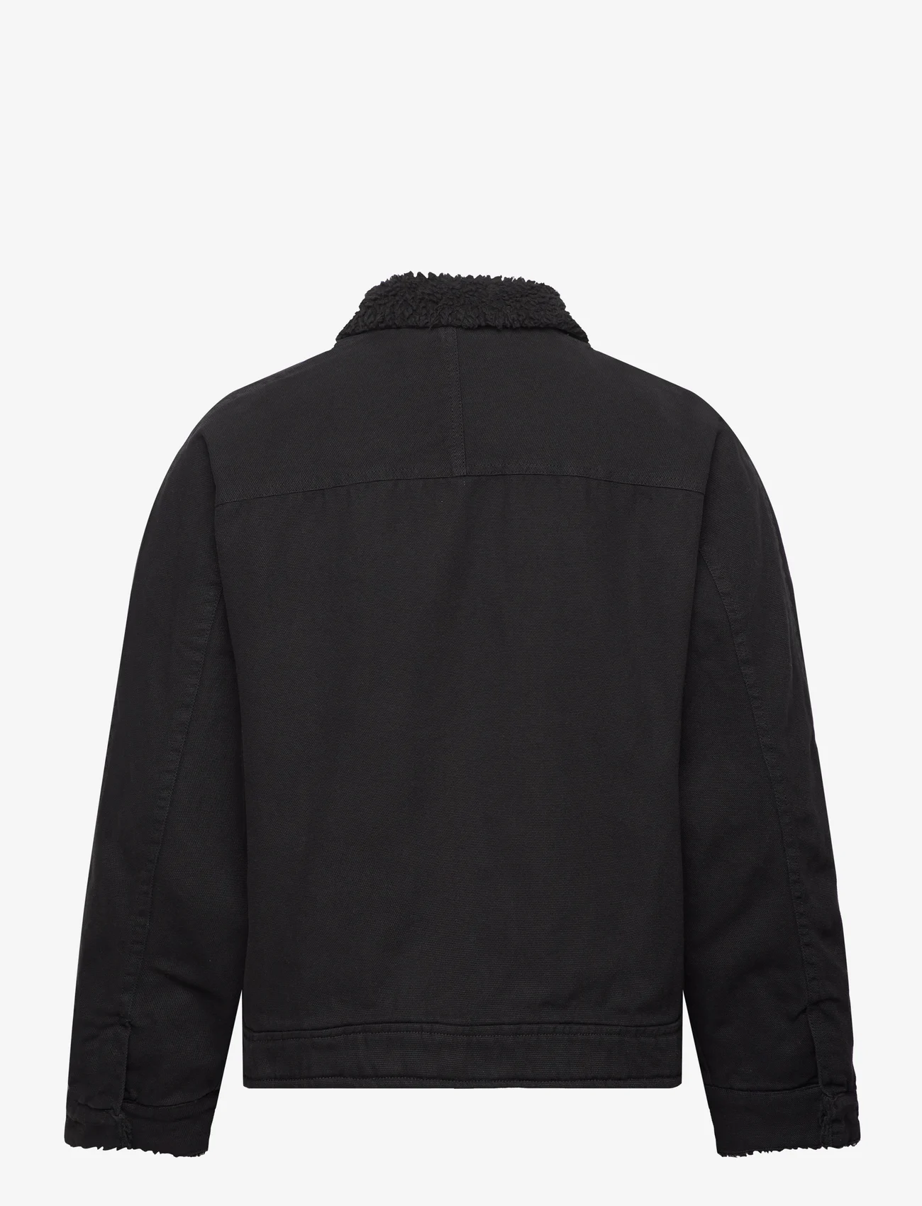 HOLZWEILER - Clash Washed Jacket - spring jackets - black washed - 1