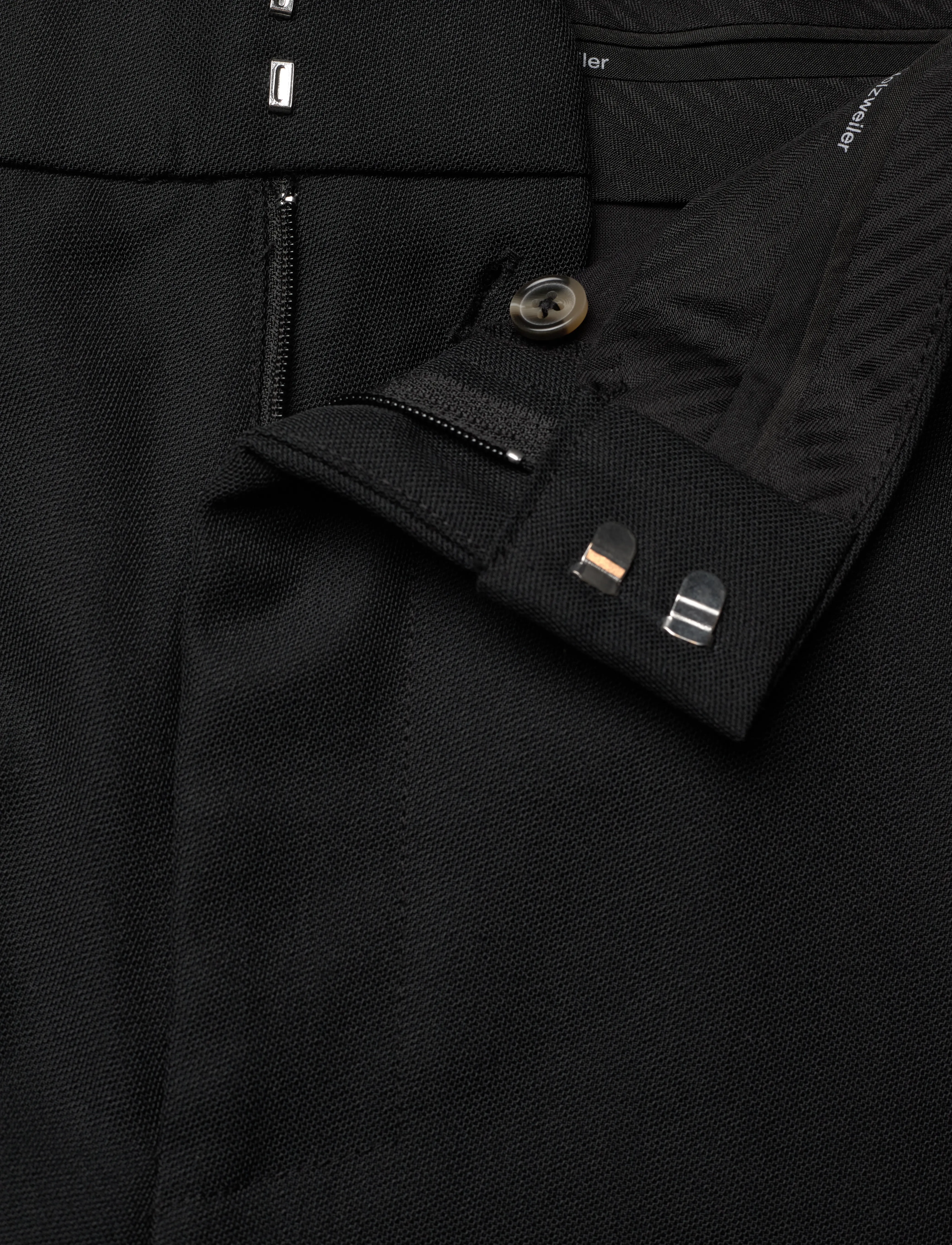 HOLZWEILER - Lopa Formal Trousers - black - 3