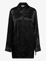 HOLZWEILER - Pom Jaquard Shirt - langærmede skjorter - black - 0