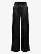 Pom Jaquard Trousers - BLACK