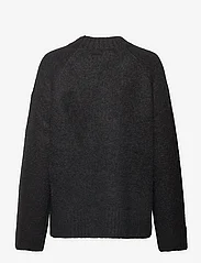 HOLZWEILER - Fure Fluffy Knit Sweater - strikkegensere - black - 1