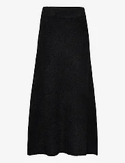 HOLZWEILER - Fure Fluffy Knit Skirt - strikkede skjørt - black - 0