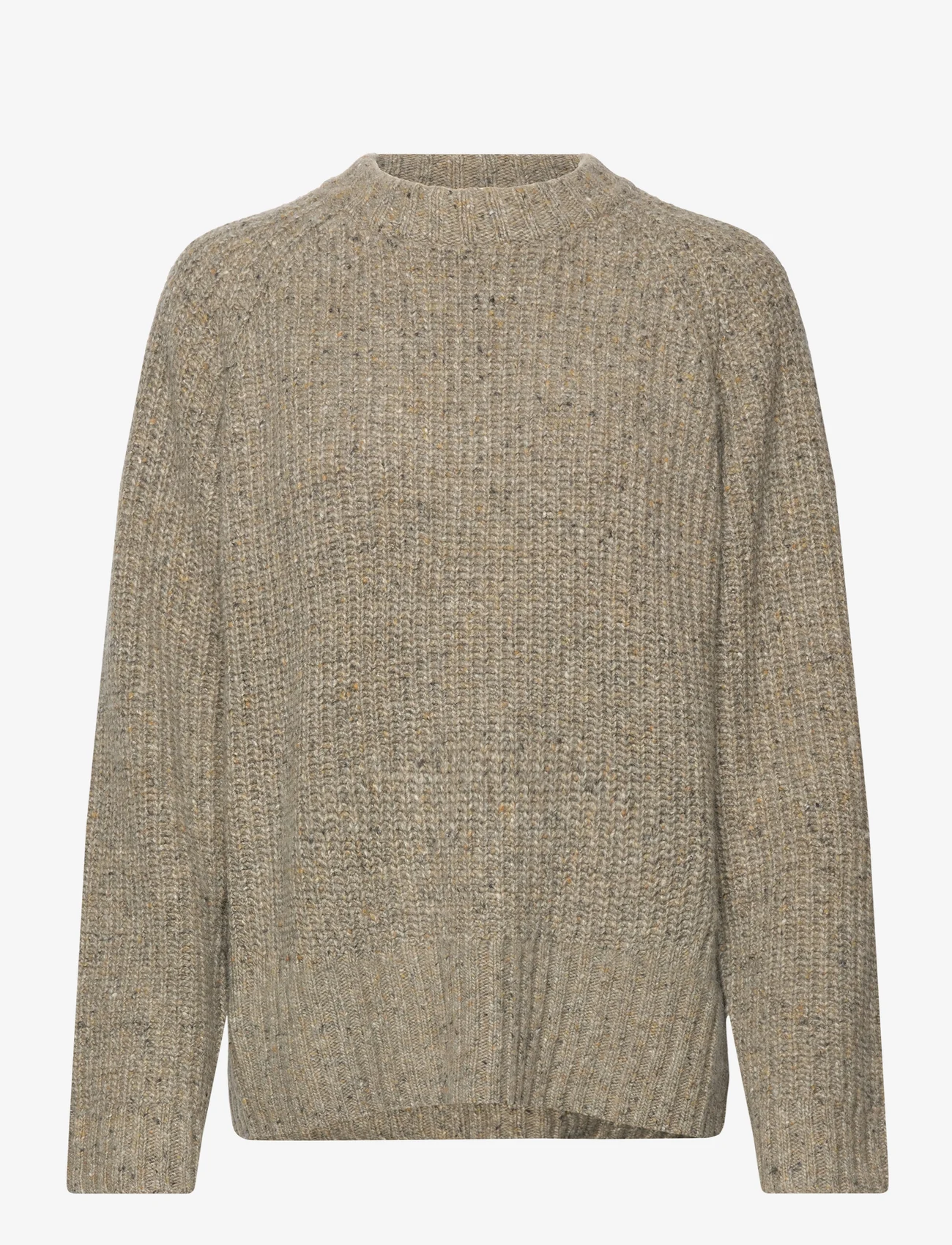 HOLZWEILER - Fure Multi Knit Sweater - strikkegensere - lt. green mix - 0