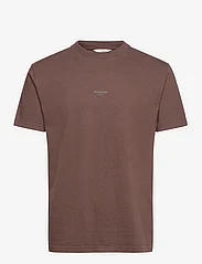 HOLZWEILER - Tucker Oslo Tee - basic t-shirts - dk. brown - 0