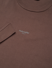 HOLZWEILER - Bloom Oslo Crew - långärmade t-shirts - dk. brown - 2