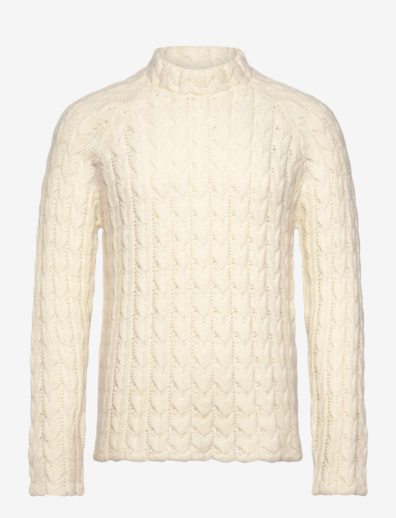 HOLZWEILER - Caraway Cable Crew - rundhals - ecru - 0