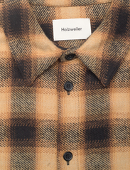HOLZWEILER - Elja Check Shirt - ternede skjorter - brown mix - 2