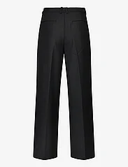 HOLZWEILER - Lan Pleat Trousers - kostiumo kelnės - black - 1