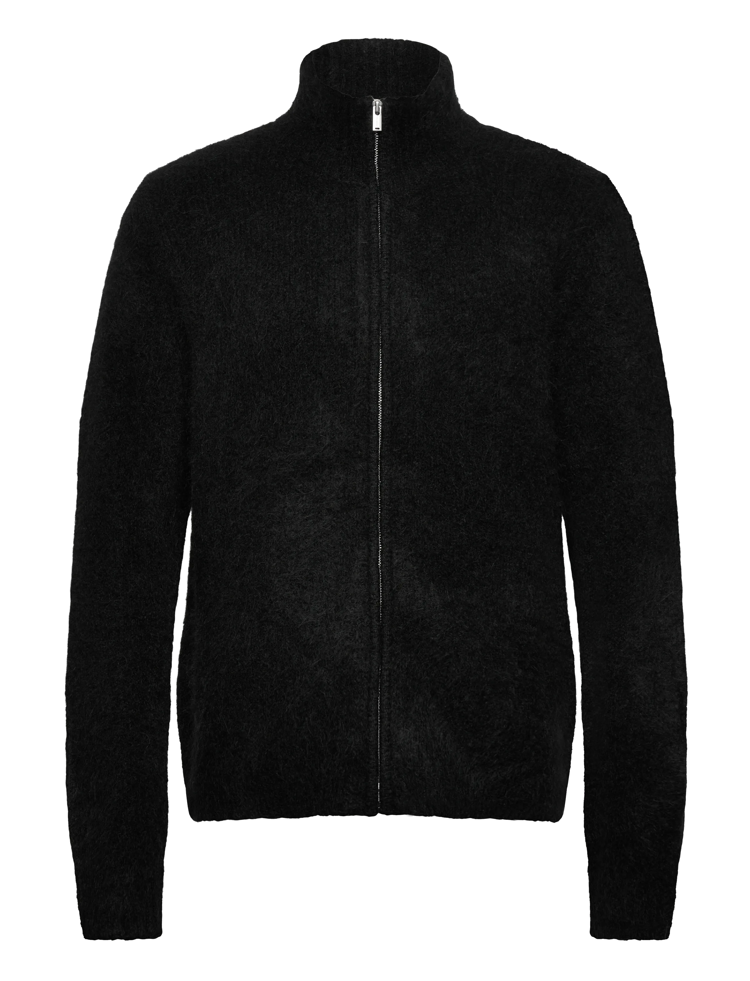 HOLZWEILER Atlantic Hairy Zip Cardigan Schwarz - XS - Herren