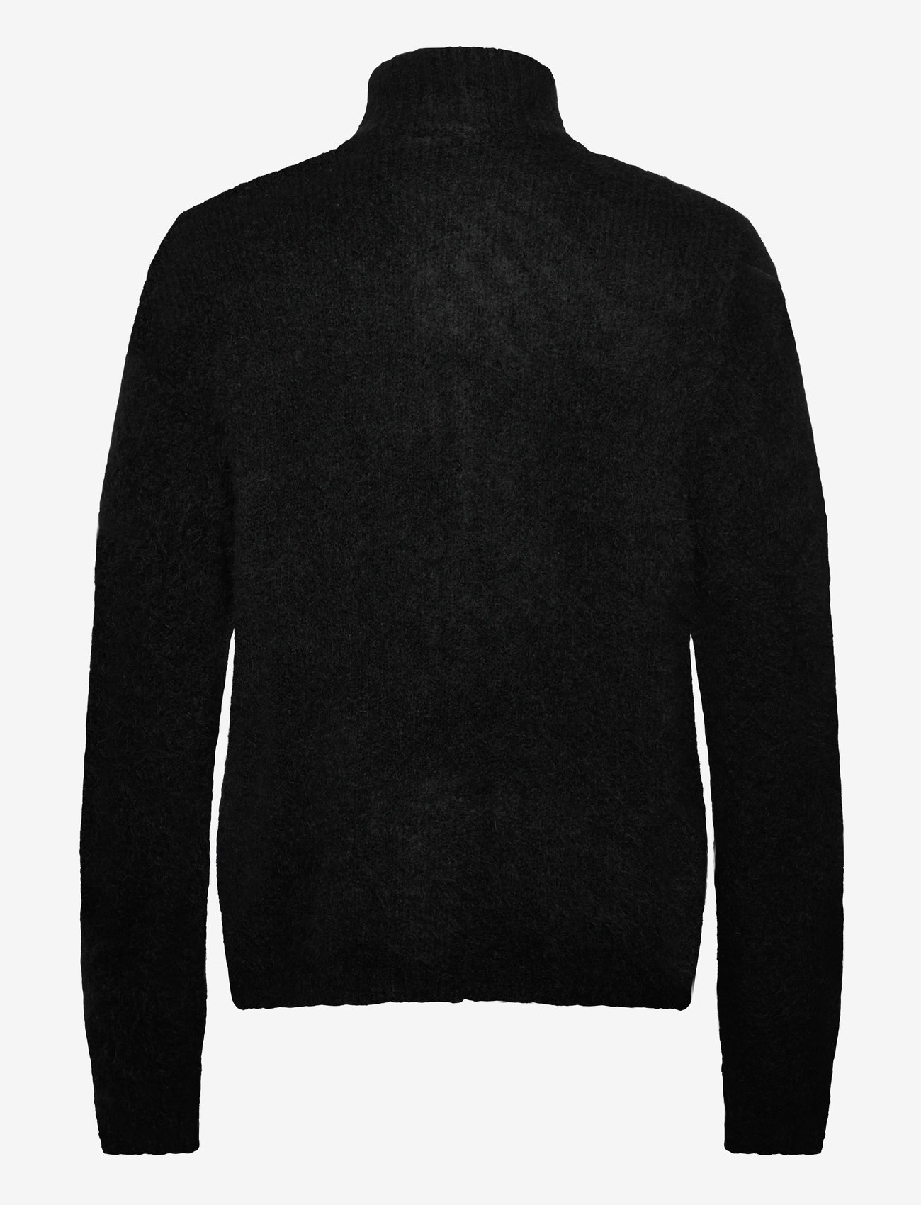 HOLZWEILER - Atlantic Hairy Zip Cardigan - full zip tröjor - black - 1