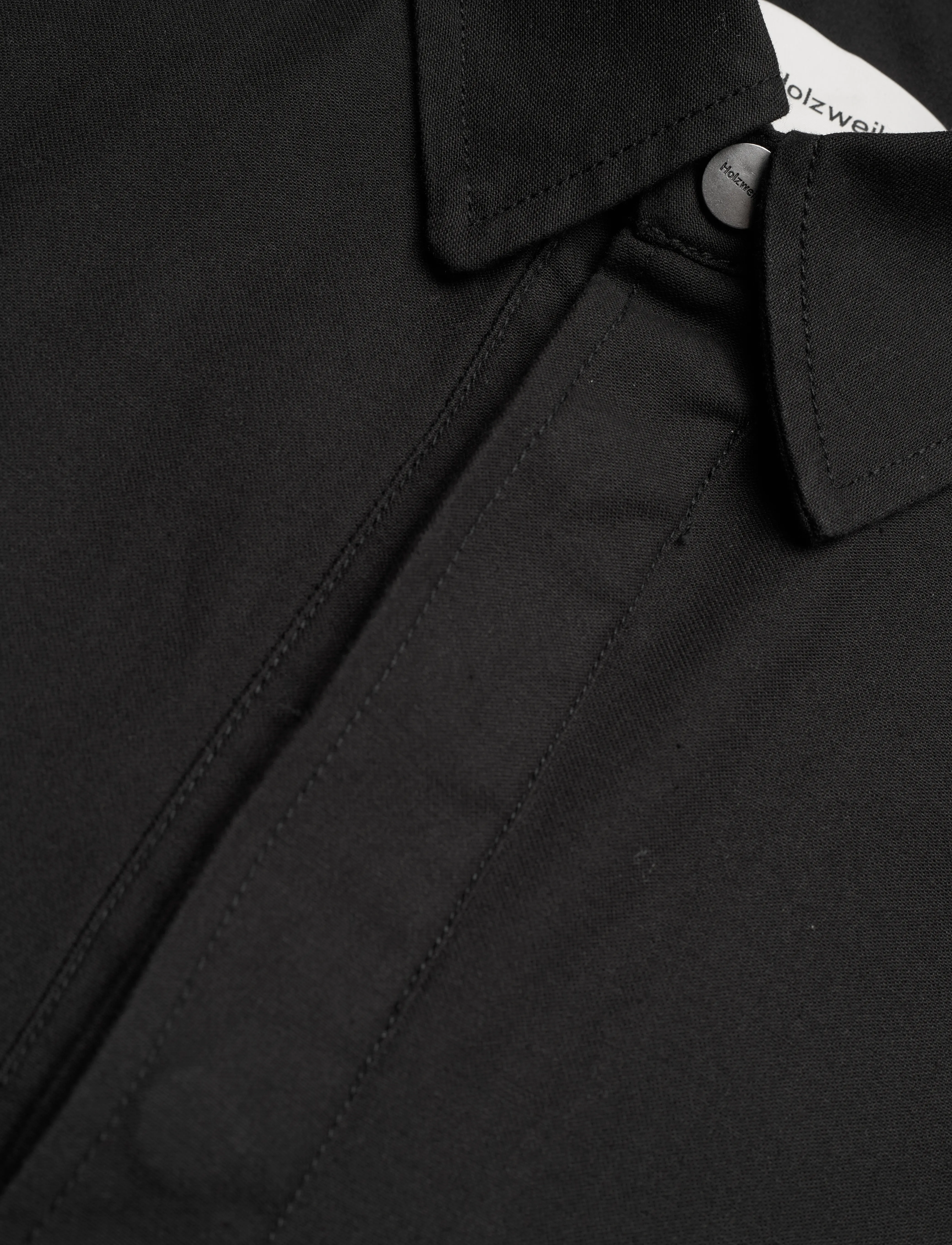 HOLZWEILER - Eivind Pocket Shirt - black - 2