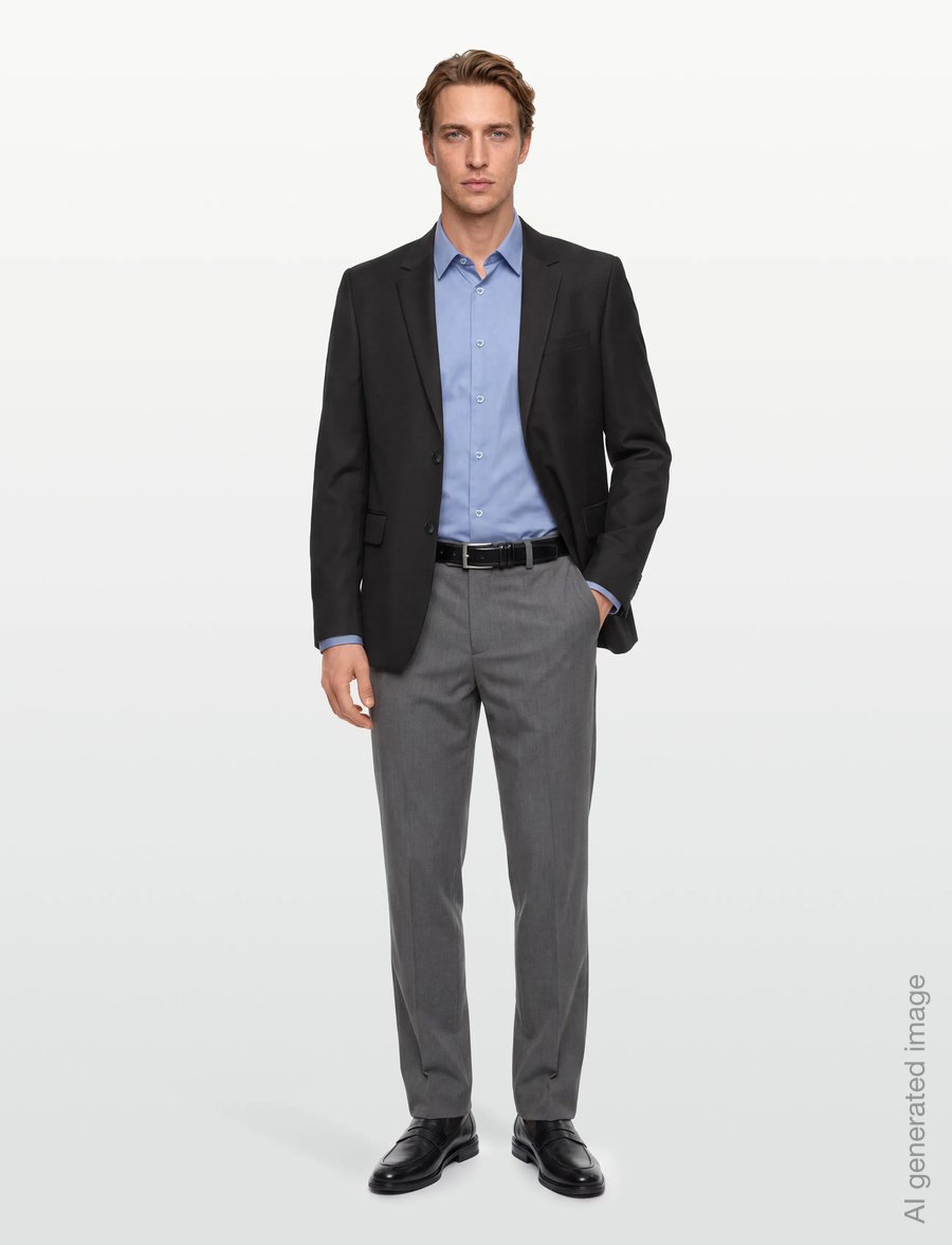 HOLZWEILER - Amino Suit Jacket - enkeltradede blazere - black - 0
