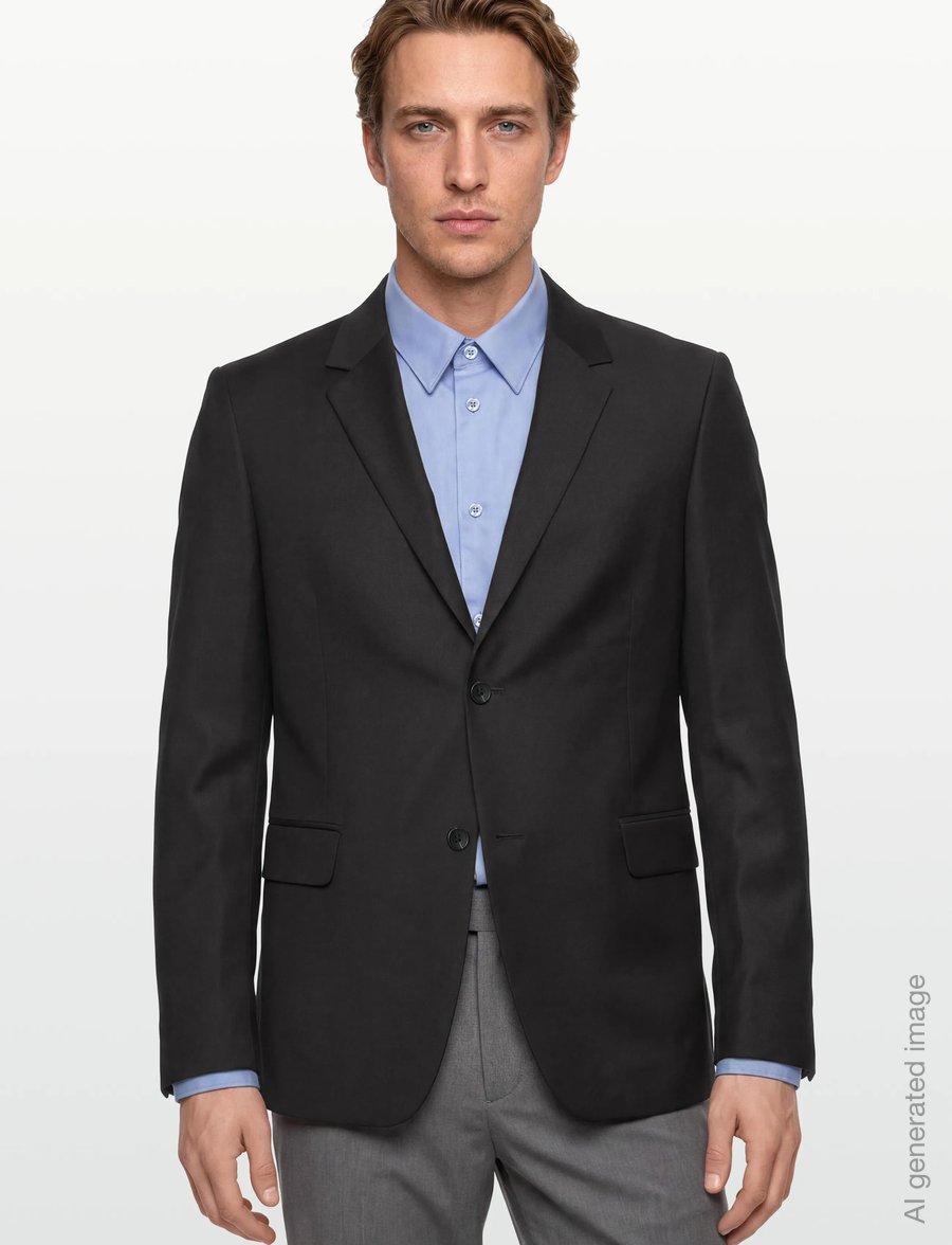 HOLZWEILER - Amino Suit Jacket - enkeltradede blazere - black - 3