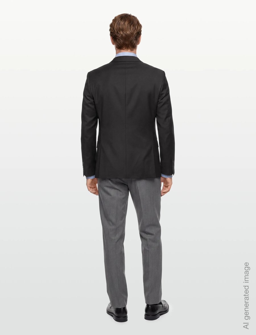 HOLZWEILER - Amino Suit Jacket - enkeltradede blazere - black - 4