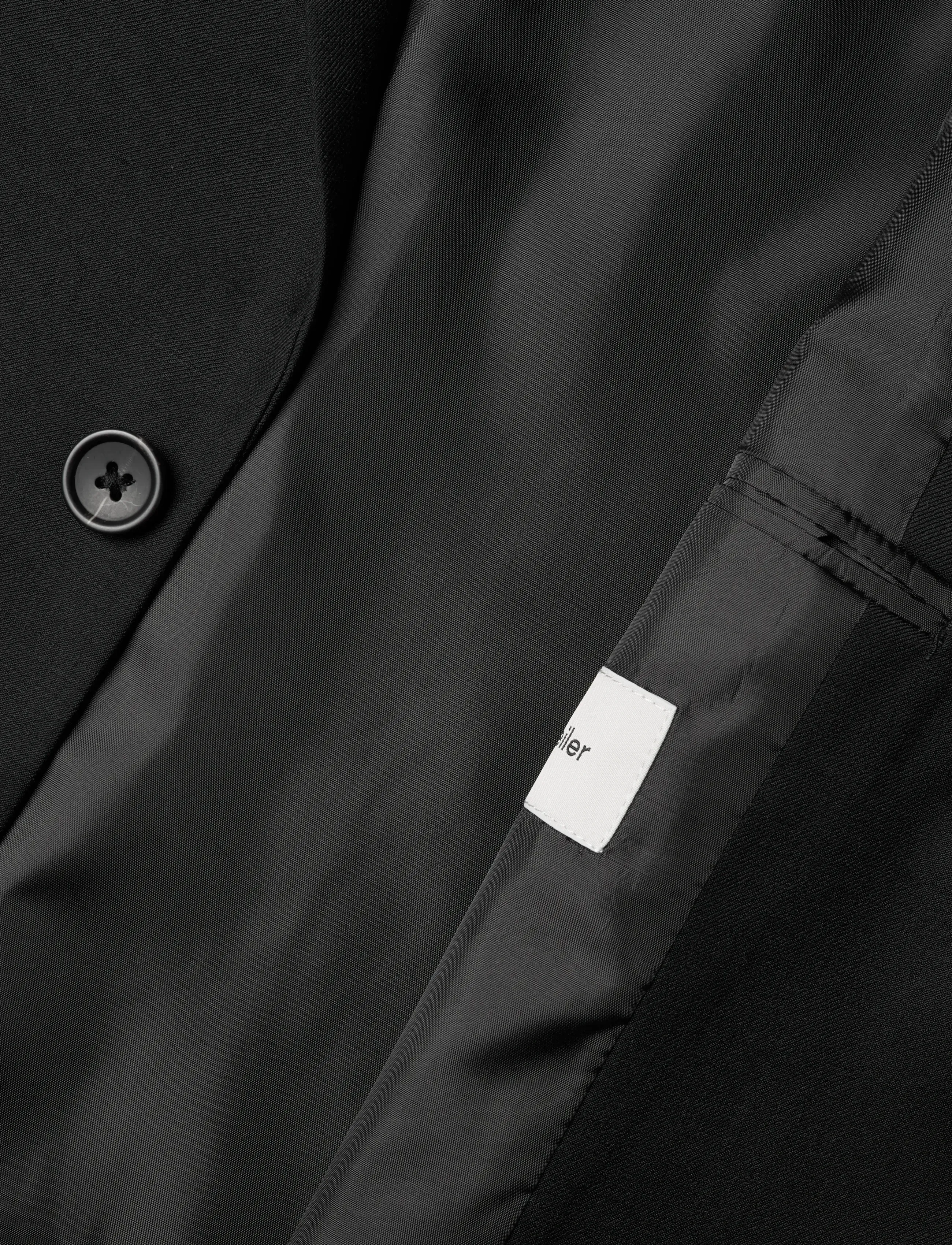 HOLZWEILER - Amino Suit Jacket - marynarki jednorzędowe - black - 4