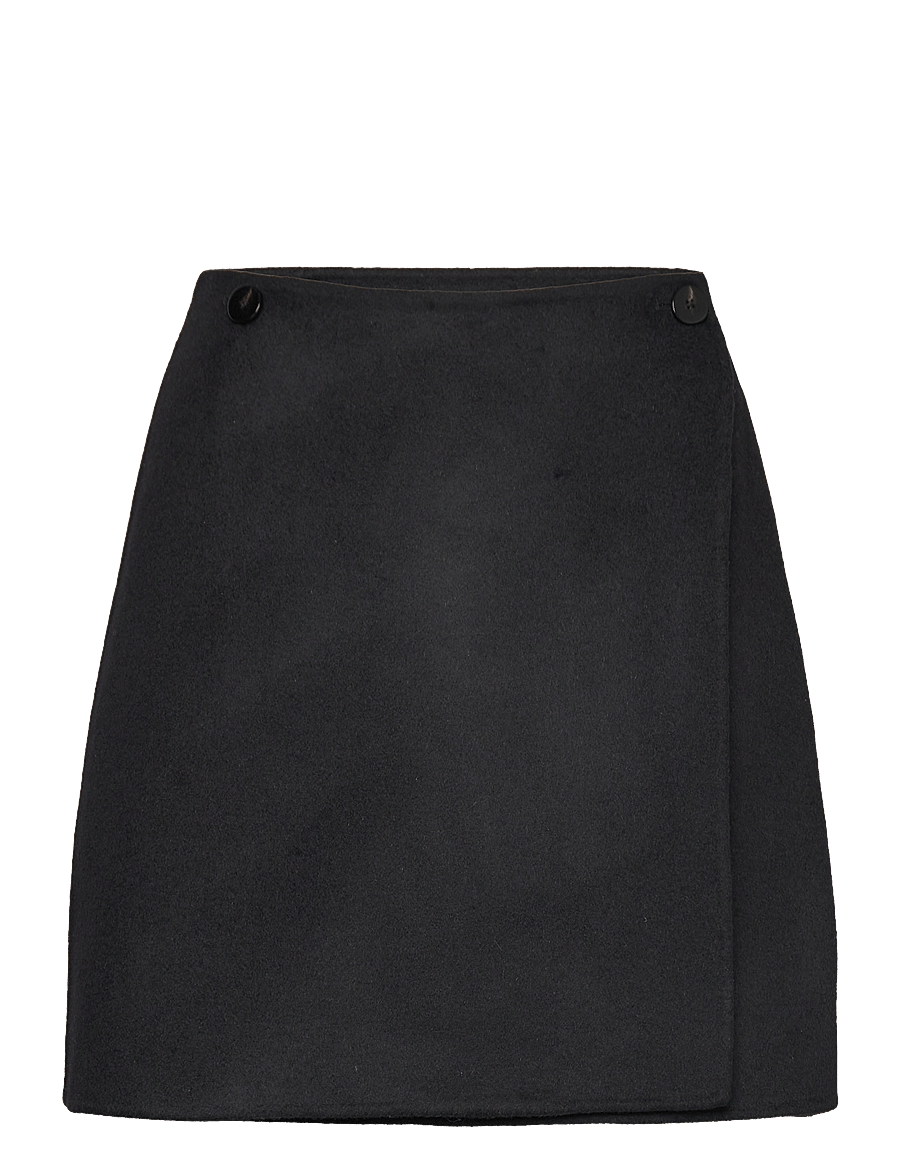 HOLZWEILER - Erina Wool Skirt - Īsi svārki - black - 0