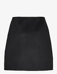 HOLZWEILER - Erina Wool Skirt - korta kjolar - black - 1