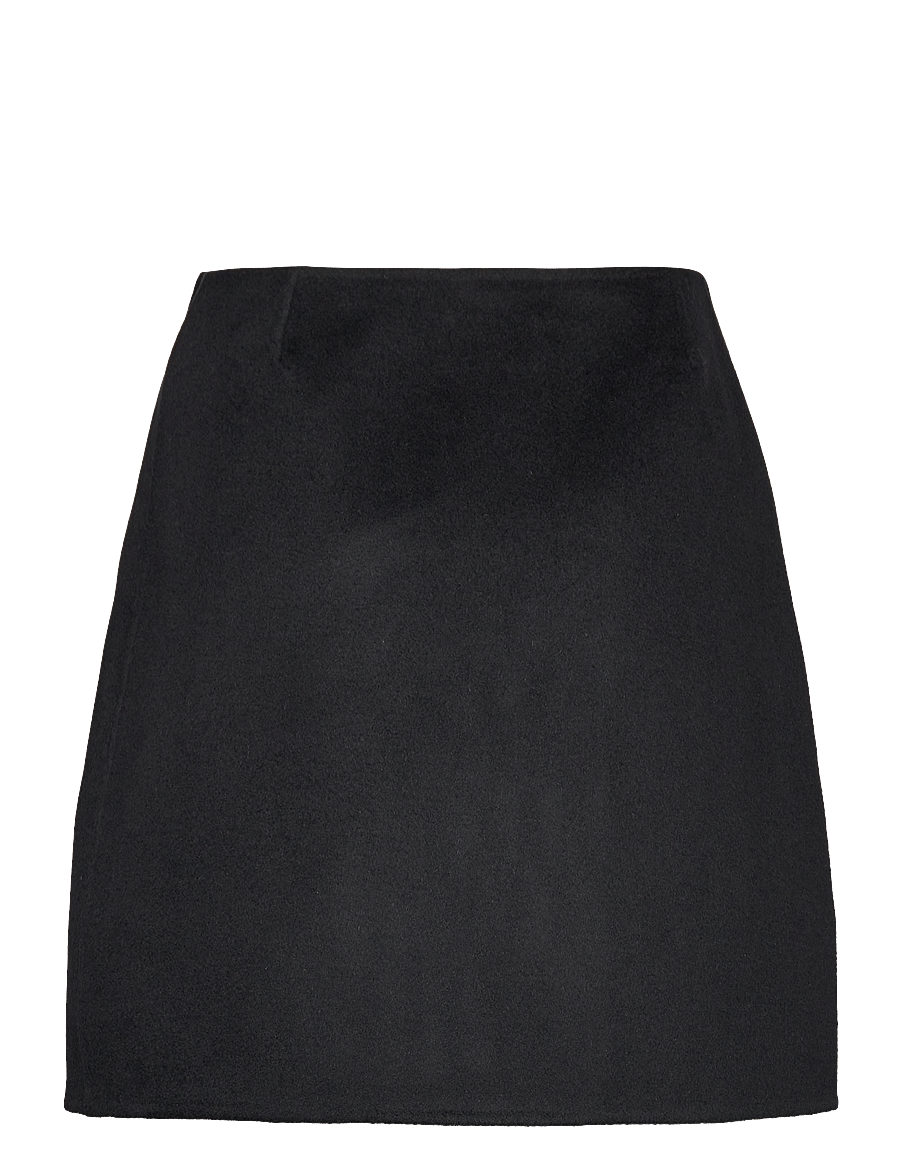 HOLZWEILER - Erina Wool Skirt - Īsi svārki - black - 1