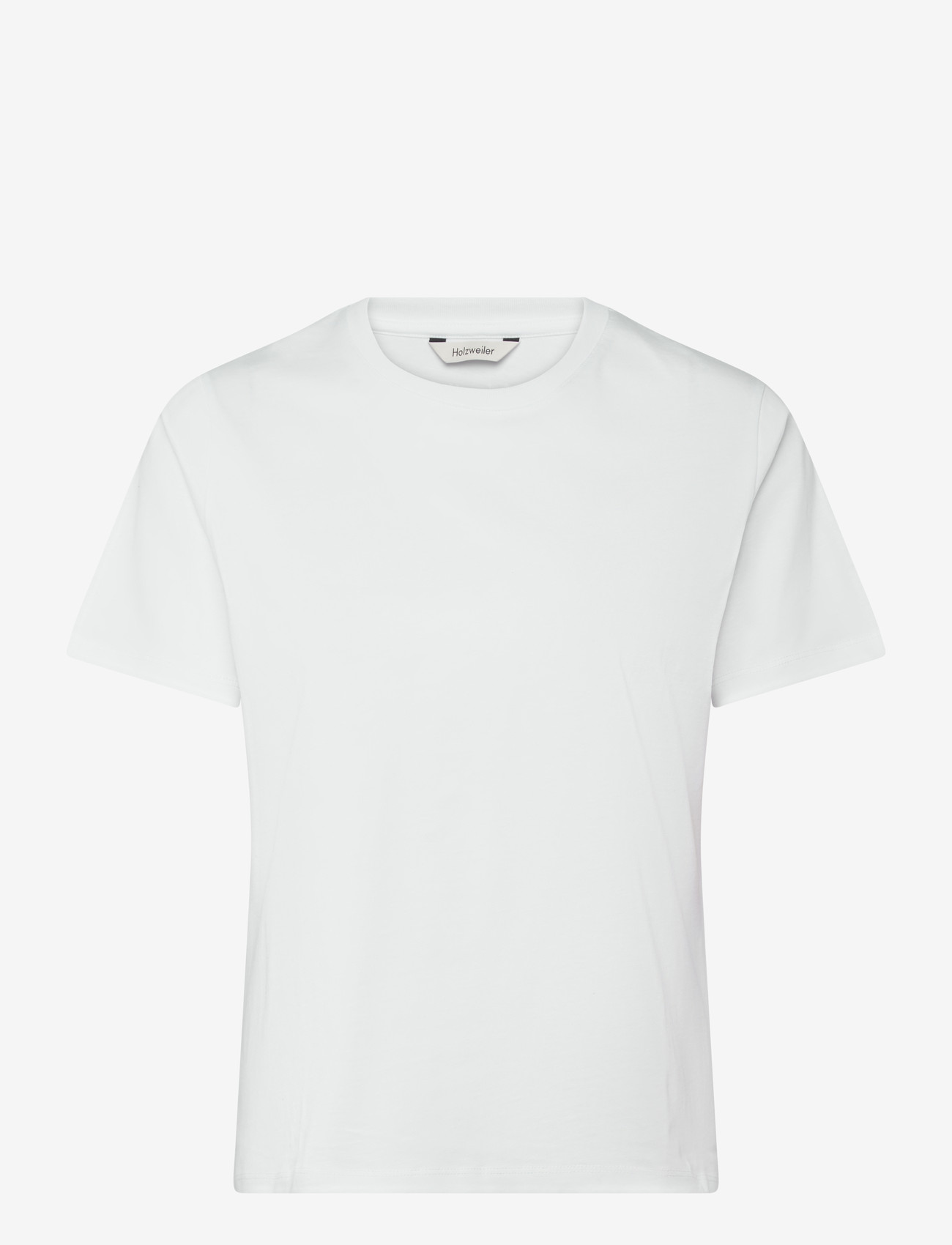 HOLZWEILER - W. Regular Tee - t-shirts - white - 0