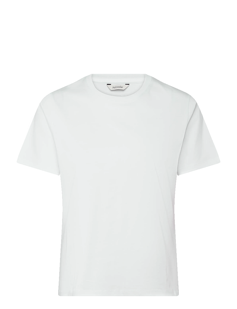 HOLZWEILER - W. Regular Tee - t-shirts - white - 1